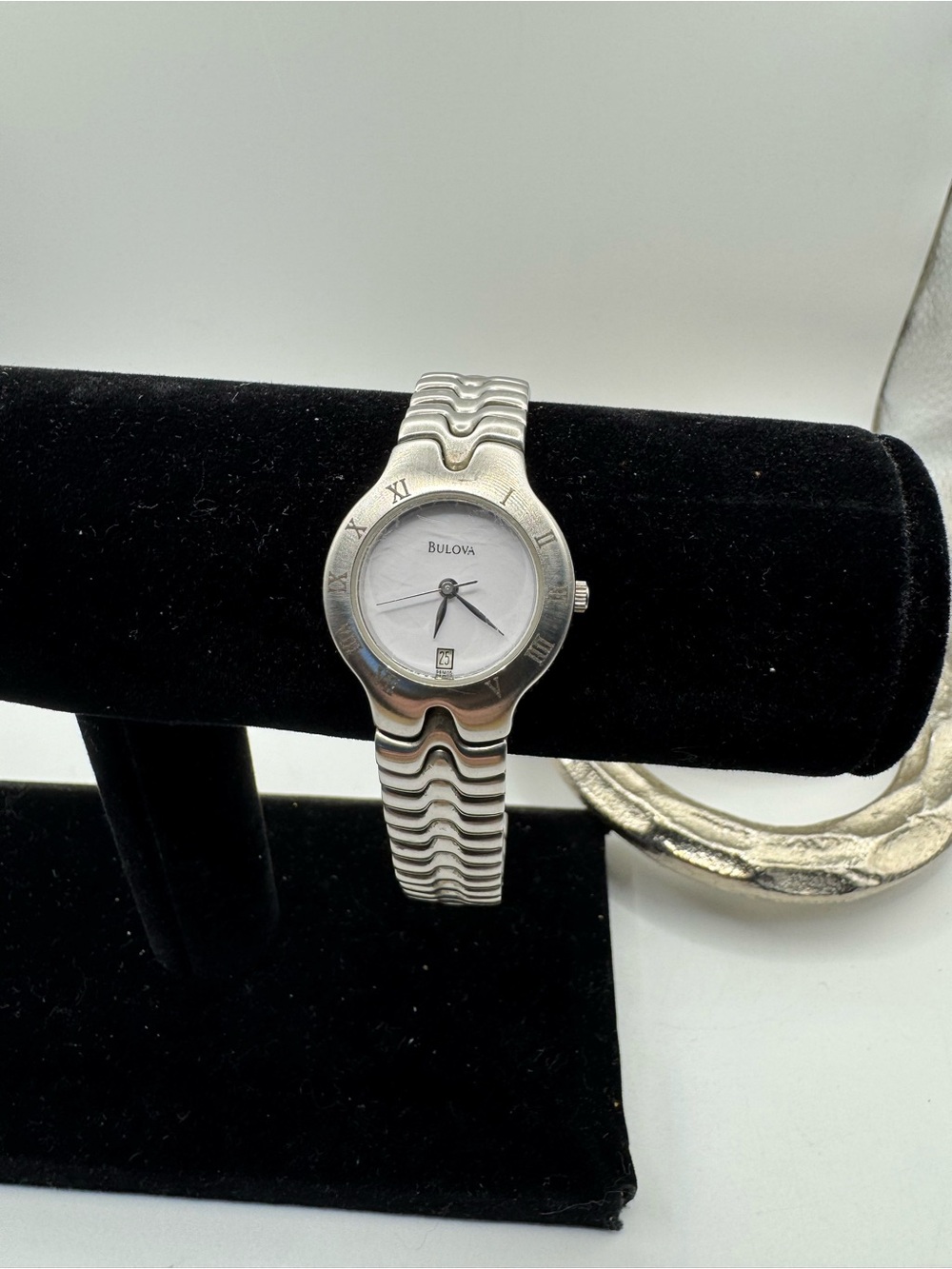 Bulova Women's Stainless Steel Quartz Movement Watch